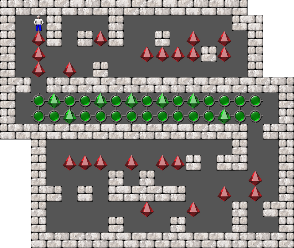 Sokoban Jean-Pierre Kent level 45